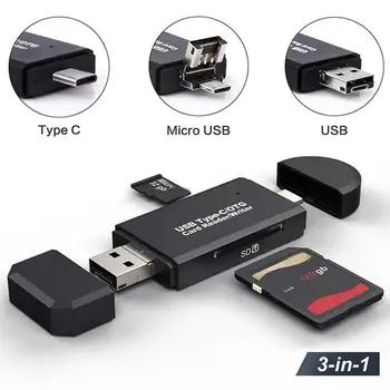 SD Kortelių Skaitytuvas USB 3.0 
