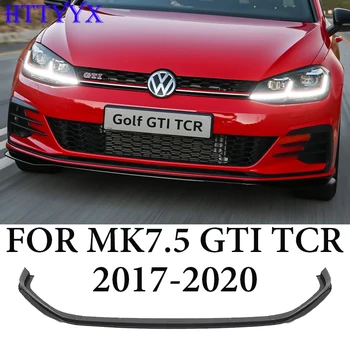Automobilio Bamperio Splitter Lūpų Difuzorius Kūno Komplektas, Spoileris, Apsaugas Volkswagen Golf 7.5 GTI TCR 2017-2020 (Ne GRNT R STANDARTINIS)