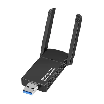 Bevielio Tinklo Kortelės Adapteris USB Wifi Adapteris Wifi Imtuvas Tinklo plokštė 650Mbps 802.11 Ac/B/G/N, Windows PC