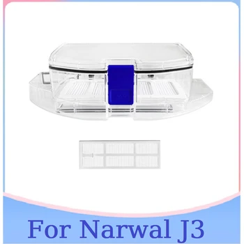 Dulkių Dėžutė Narwal J3 Skyrius Robotas Dulkių Siurbliai Priedai Įtekėjimo Dėžė Su Filtrais, Namų Valymo Atsarginės Dalys