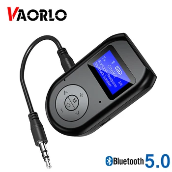 LCD Ekranas Bluetooth Dongle Adapterį, KOMPIUTERIO, Automobilio 3.5 mm Aux-RCA Stereo-Belaidžio 