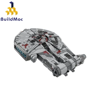 BuildMoc Transporto Erdvėlaivis YT-2400 Krovininis Blokai Nustatyti Kosmoso Karai Kovotojas Plytos, Žaislai, Vaikams, Vaikas, Gimtadienio Dovana