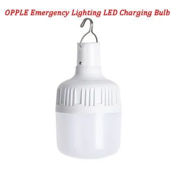 OPPLE Pagalbos LED Lemputė 4W Avarinės Lemputės Baterija Atsargine Pagalbos Įkrovimo Nešiojamų dėl Elektros energija Nutraukimo Namų Uragano
