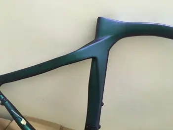 2023 naujausias stilius road bike anglies rėmelių grevil+ dviračiu rėmelių ud matt chameleonas dviračio rėmą žalia violetinė dviračio rėmas