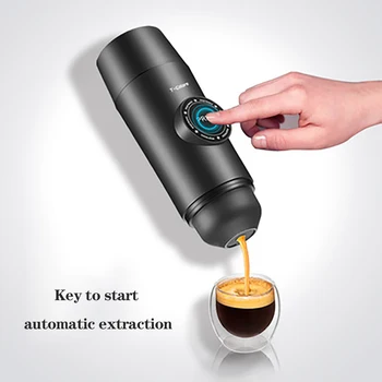 Nešiojamų Kavos Aparatas, Mini Elektrinis Espresso Miltelių Kapsulės Kavos Aparatas 2023 Naują Daugiafunkcį