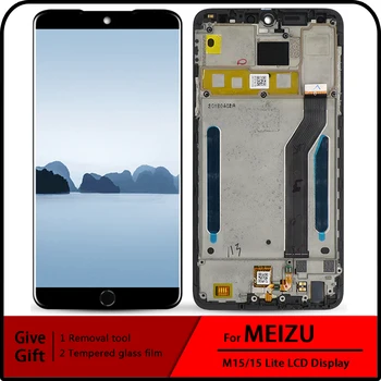 Už MEIZU M15 LCD ekranas+Touch ekranas skaitmeninis keitiklis Skirtas Meizu 15 lite M871H.Pastaba: Netaikoma Meizu 15