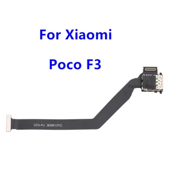 Už Xiaomi Poco F3 SIM Kortelių Skaitytuvas Jungtis, Flex Kabelis LCD Ekranas Prisijungti Mainboard Pratęstas Flex Kabelis Dalys