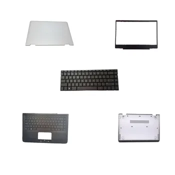 Nešiojamojo kompiuterio Klaviatūra didžiąsias Viršų Atgal LCD Padengti Apačioje Atveju Shell HP ŽENKLAS 2S 15-DG 15-dg0000 Juoda MUS